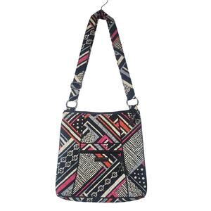 funky pattern Vera Bradley crossbody purse the hipster style bag functional